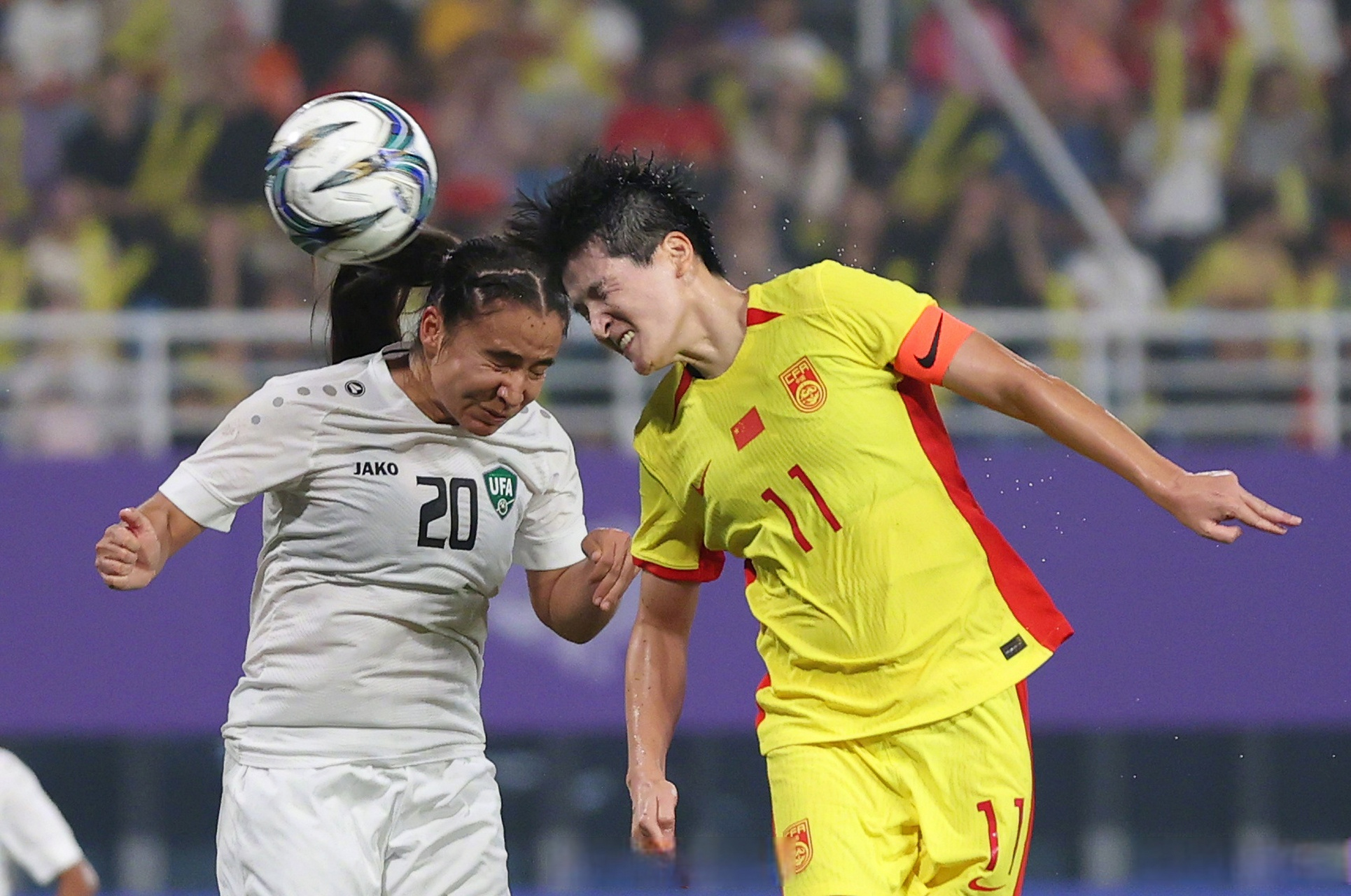 女足世界杯预选赛,中国队获得二连胜冠军